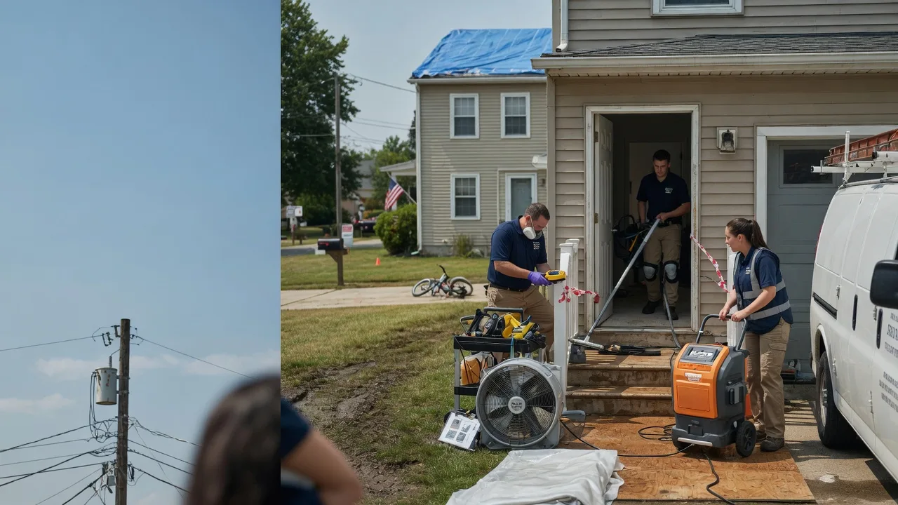 Water Damage Repair in Baskin, LA near me